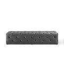 Amour 72" Tufted Button Entryway Performance Velvet Bench by Modway by HouseOfZazla