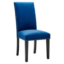 Parcel Performance Velvet Dining Side Chairs Set of 2 by Modway by HouseOfZazla