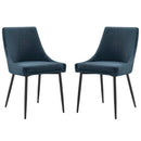 Viscount Upholstered Fabric Dining Chairs - Set of 2 by Modway by HouseOfZazla