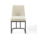 Amplify Sled Base Upholstered Fabric Dining Side Chair by Modway by HouseOfZazla