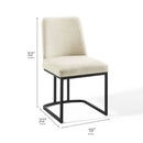 Amplify Sled Base Upholstered Fabric Dining Side Chair by Modway by HouseOfZazla
