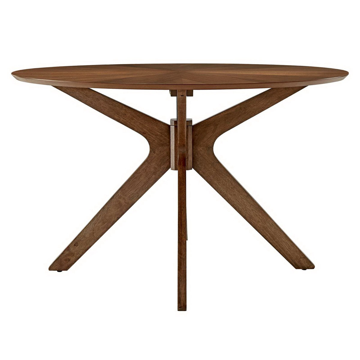 Crossroads 47" Round Wood Dining Table by Modway, photo 3 of 21