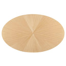 Crossroads 71" Oval Wood Dining Table by Modway by HouseOfZazla