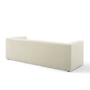 Reflection Channel Tufted Upholstered Fabric Sofa by HouseOfZazla