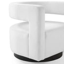 Spin Cutaway Performance Velvet Swivel Armchair by Modway by HouseOfZazla