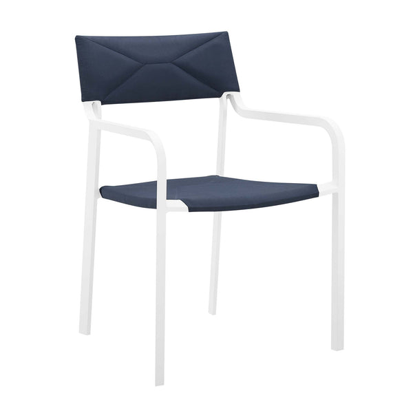 Raleigh Outdoor Patio Aluminum Armchair Set of 2 by Modway, photo 2 of 7