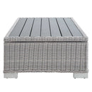 Conway 45" Outdoor Patio Wicker Rattan Coffee Table by Modway by HouseOfZazla
