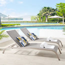 Savannah Outdoor Patio Mesh Chaise Lounge Set of 2 by Modway by HouseOfZazla