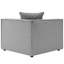 Saybrook Outdoor Patio Upholstered Sectional Sofa Corner Chair by HouseOfZazla