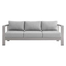 Shore Sunbrella Fabric Aluminum Outdoor Patio Sofa by Modway by HouseOfZazla