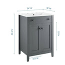 Nantucket 24" Bathroom Vanity by Modway by HouseOfZazla