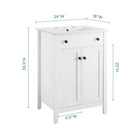 Nantucket 24" Bathroom Vanity by Modway by HouseOfZazla