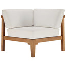 Bayport 3-Piece Outdoor Teak Wood Sectional Sofa Set by Modway by HouseOfZazla