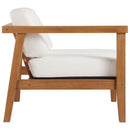 Bayport Outdoor Patio Teak Wood 2-Seater Loveseat by Modway by HouseOfZazla