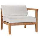 Bayport Outdoor Patio Teak Wood 2-Seater Loveseat by Modway by HouseOfZazla