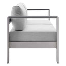 Shore 3 Piece Sunbrella Fabric Outdoor Patio Aluminum Set by Modway by HouseOfZazla