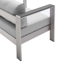 Shore 4 Piece Sunbrella Fabric Outdoor Patio Aluminum Set by Modway by HouseOfZazla