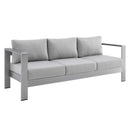 Shore 7 Piece Sunbrella Fabric Outdoor Patio Aluminum Set by Modway by HouseOfZazla