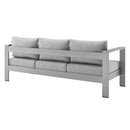 Shore 7 Piece Sunbrella Fabric Outdoor Patio Aluminum Set by Modway by HouseOfZazla