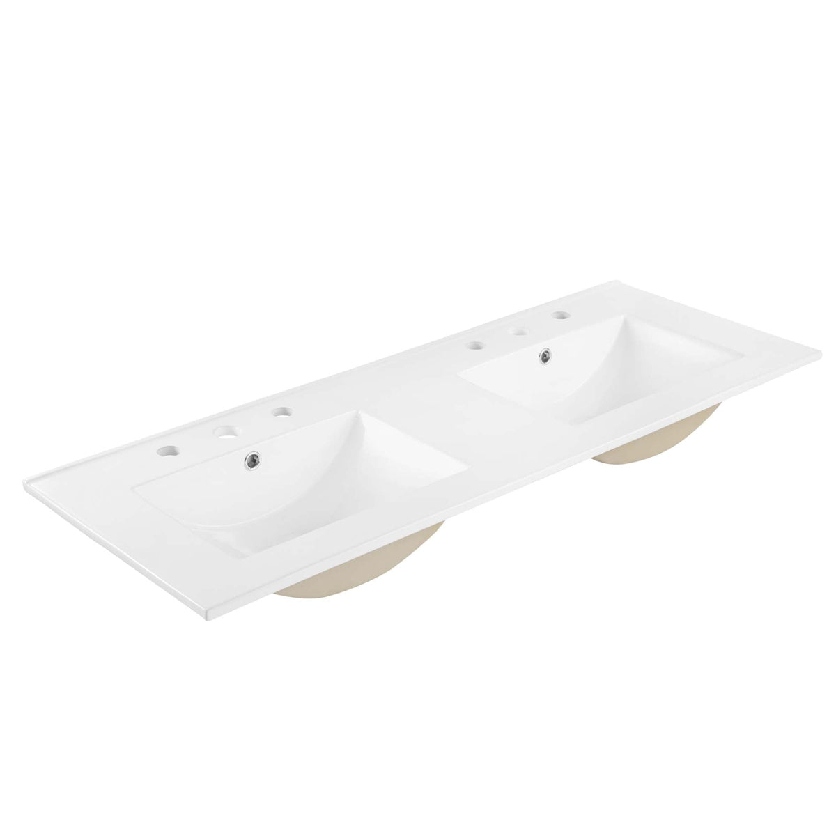 Cayman 48" Double Basin Bathroom Sink by Modway, photo 6 of 8