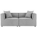Saybrook 2-Piece Outdoor Patio Upholstered Sectional Sofa Loveseat by Modway by HouseOfZazla