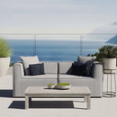 Saybrook 2-Piece Outdoor Patio Upholstered Sectional Sofa Loveseat by Modway by HouseOfZazla