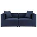 Saybrook 2-Piece Outdoor Patio Upholstered Sectional Sofa Loveseat by Modway by HouseOfZazla