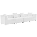 Saybrook 4-Piece Outdoor Patio Upholstered Sectional Sofa by Modway by HouseOfZazla