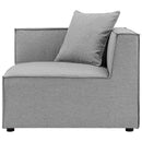 Saybrook 6-Piece Outdoor Patio Upholstered Sectional Sofa by Modway by HouseOfZazla