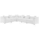 Saybrook 6-Piece Outdoor Patio Upholstered Sectional Sofa by Modway by HouseOfZazla