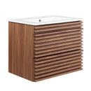 Render 24" Wall-Mount Bathroom Vanity by Modway by HouseOfZazla