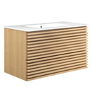 Render 36" Wall-Mount Bathroom Vanity by Modway by HouseOfZazla
