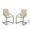 Pitch Upholstered Fabric Dining Armchair Set of 2 by Modway by HouseOfZazla