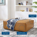 Restore Vegan Leather Ottoman by Modway by HouseOfZazla