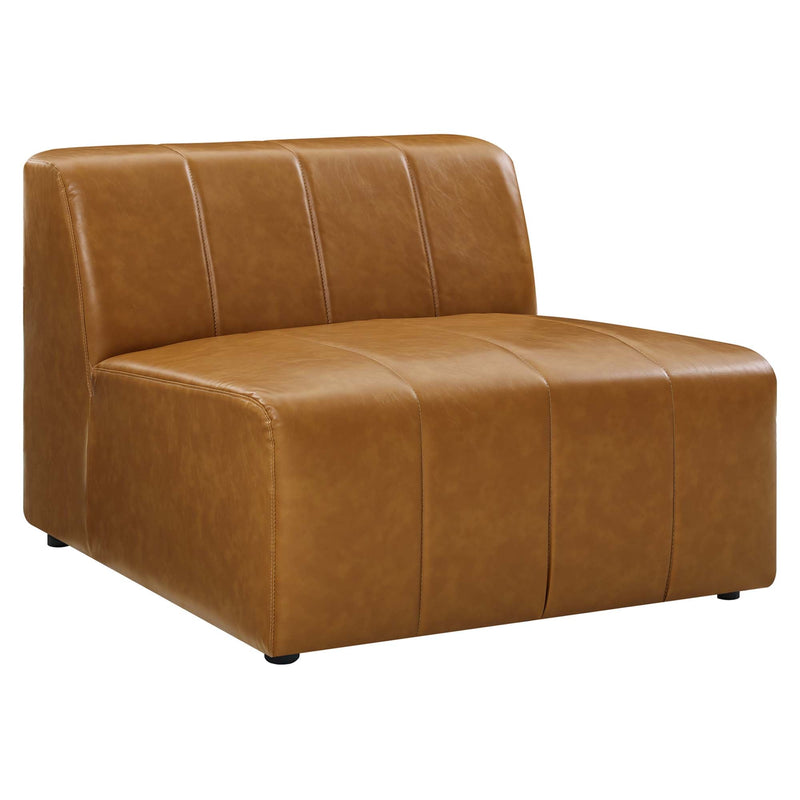 Bartlett 5-Piece Vegan Leather Sectional Sofa, photo 7 of 7