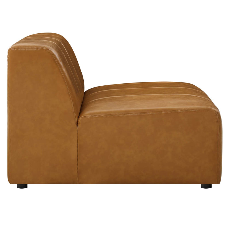 Bartlett 5-Piece Vegan Leather Sectional Sofa by Modway, photo 7 of 7