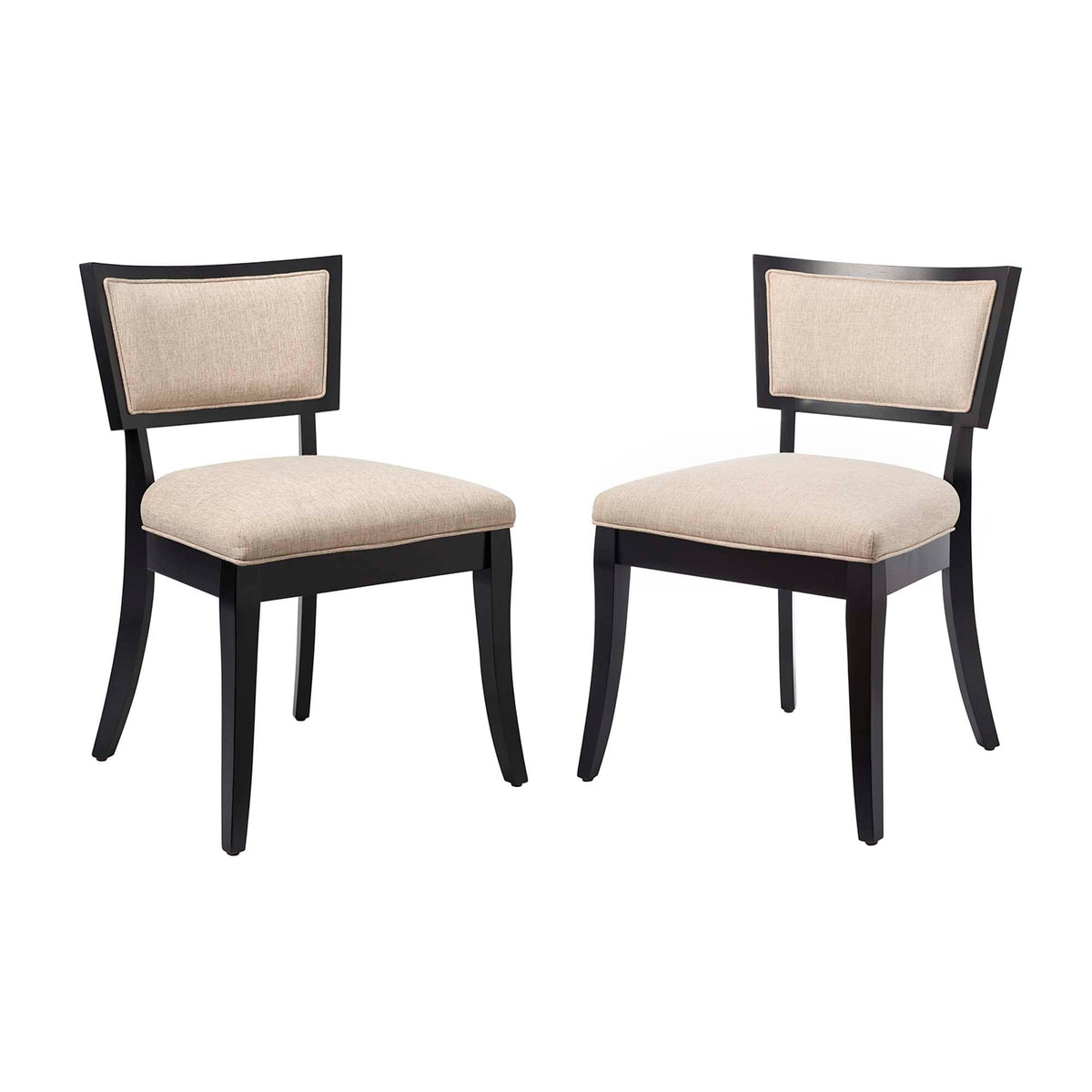 Pristine Upholstered Fabric Dining Chairs Set of 2 by Modway, photo 14 of 14