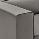 Mingle Vegan Leather Left-Arm Chair by Modway by HouseOfZazla