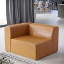 Mingle Vegan Leather Left-Arm Chair by Modway by HouseOfZazla