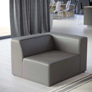 Mingle Vegan Leather Right-Arm Chair by Modway by HouseOfZazla