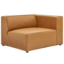 Mingle Vegan Leather Right-Arm Chair by Modway by HouseOfZazla