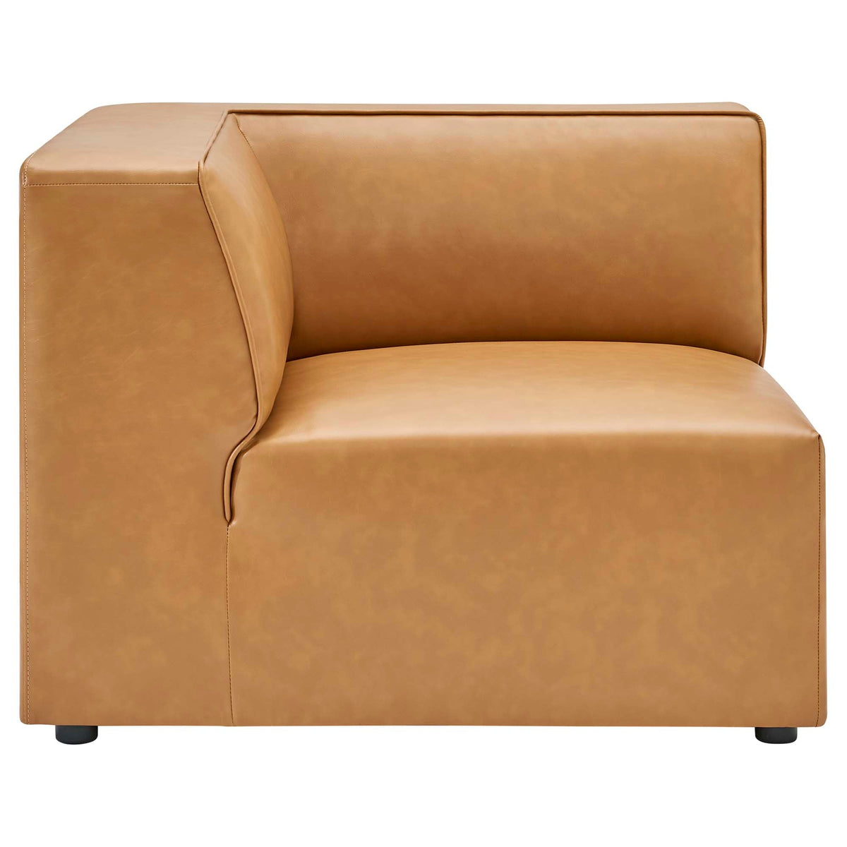 Mingle Vegan Leather Corner Chair by Modway, photo 13 of 14