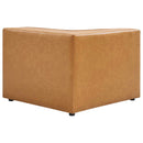 Mingle Vegan Leather Corner Chair by Modway by HouseOfZazla