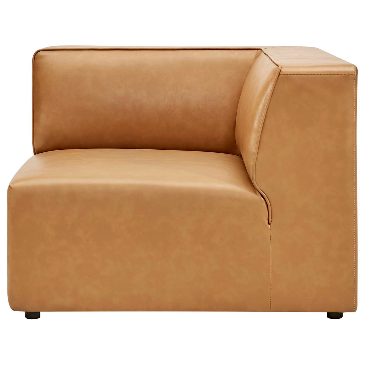 Mingle Vegan Leather Corner Chair by Modway, photo 11 of 14