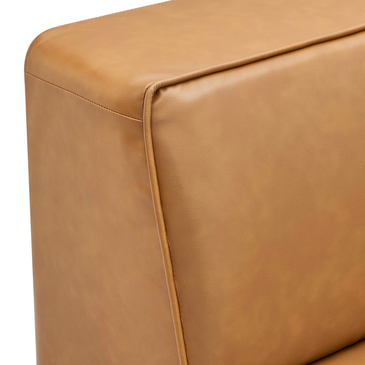 Mingle Vegan Leather Corner Chair by Modway, photo 10 of 14