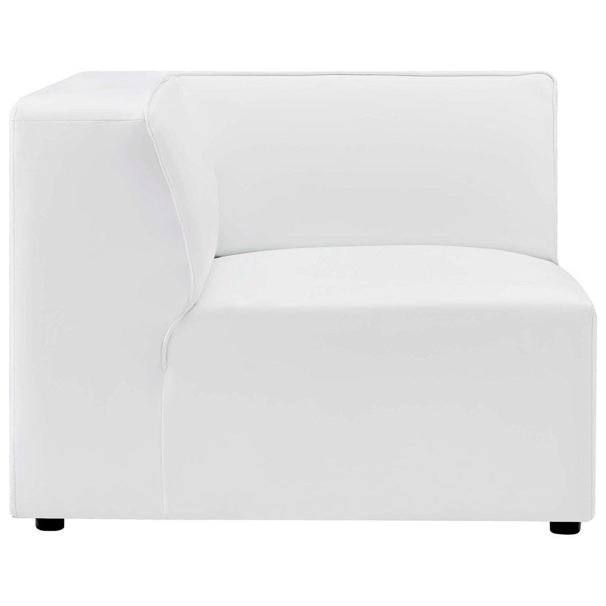 Mingle Vegan Leather Corner Chair by Modway, photo 2 of 14