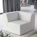 Mingle Vegan Leather Corner Chair by Modway by HouseOfZazla