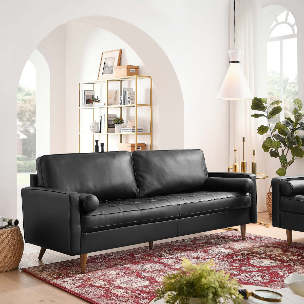 Valour 81" Leather Sofa by Modway, photo 7 of 7