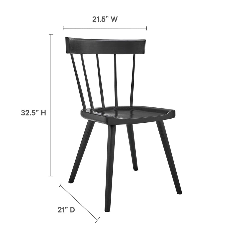 Sutter Wood Dining Side Chair by Modway, photo 3 of 7