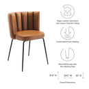 Virtue Vegan Leather Dining Chair Set of 2 by Modway by HouseOfZazla